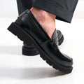 Mocasines Penny - Negro - Hombre