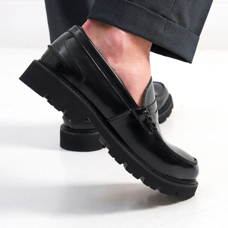 British Passport - Mocassins Penny - Noir - Homme