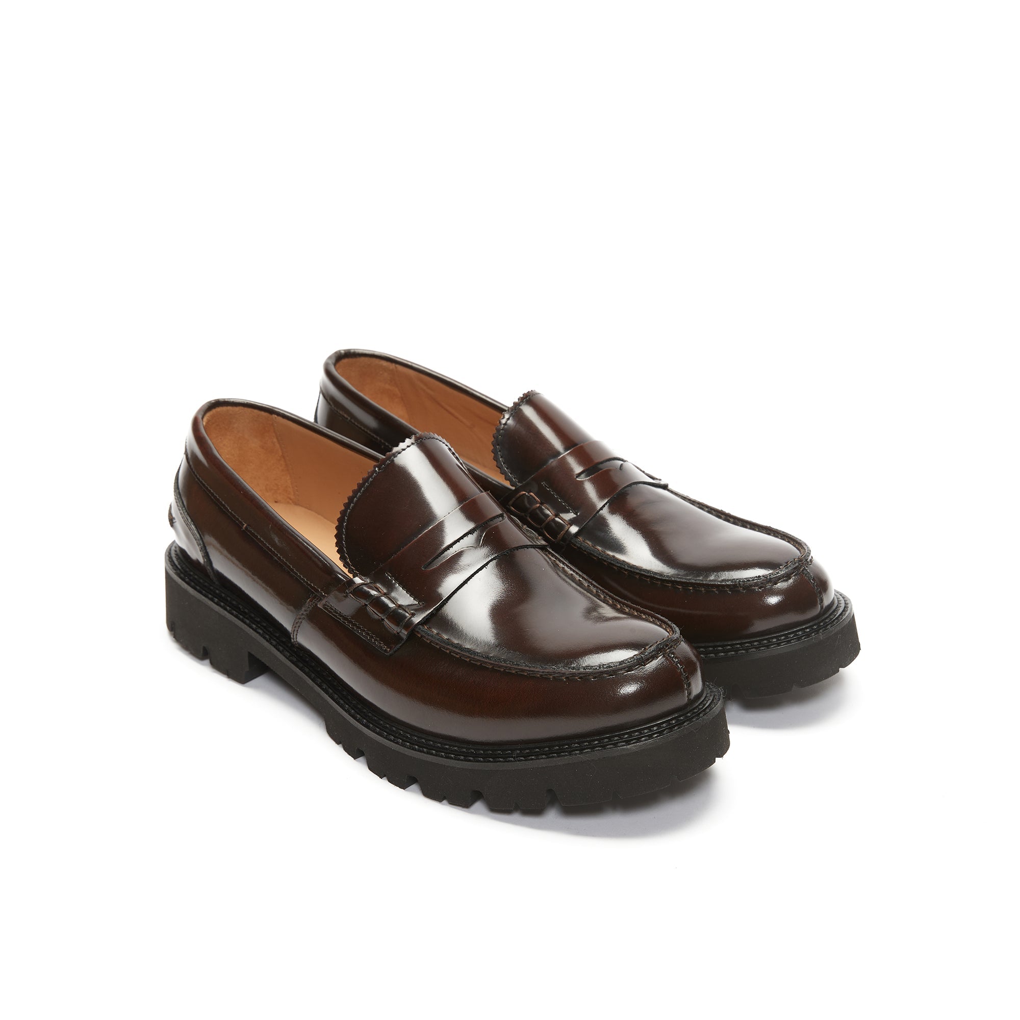 Penny Loafers - Brown - Men