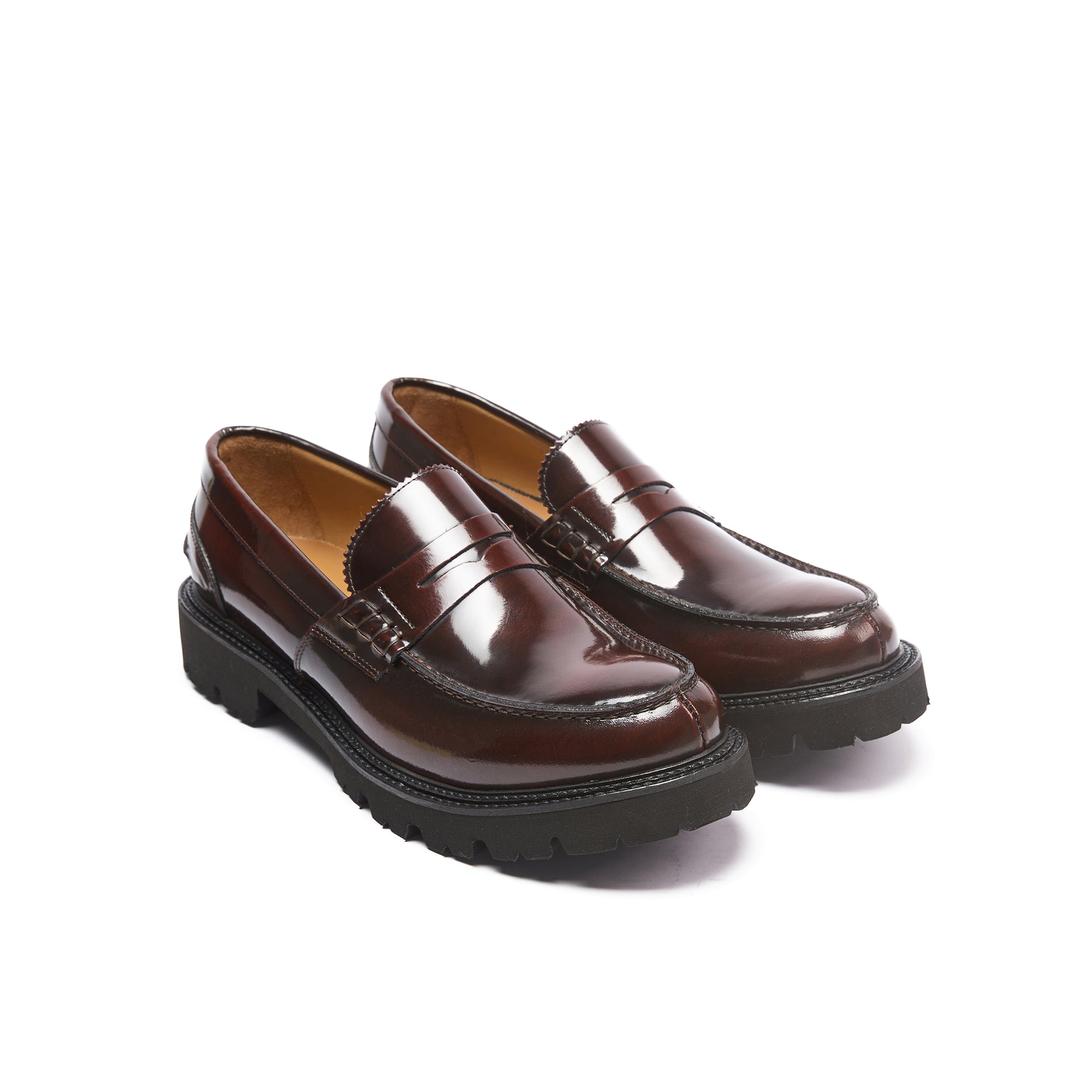 Mocasines Penny - Burdeos - Hombre