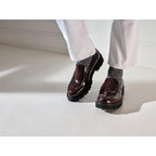 Mocasines Penny - Burdeos - Hombre