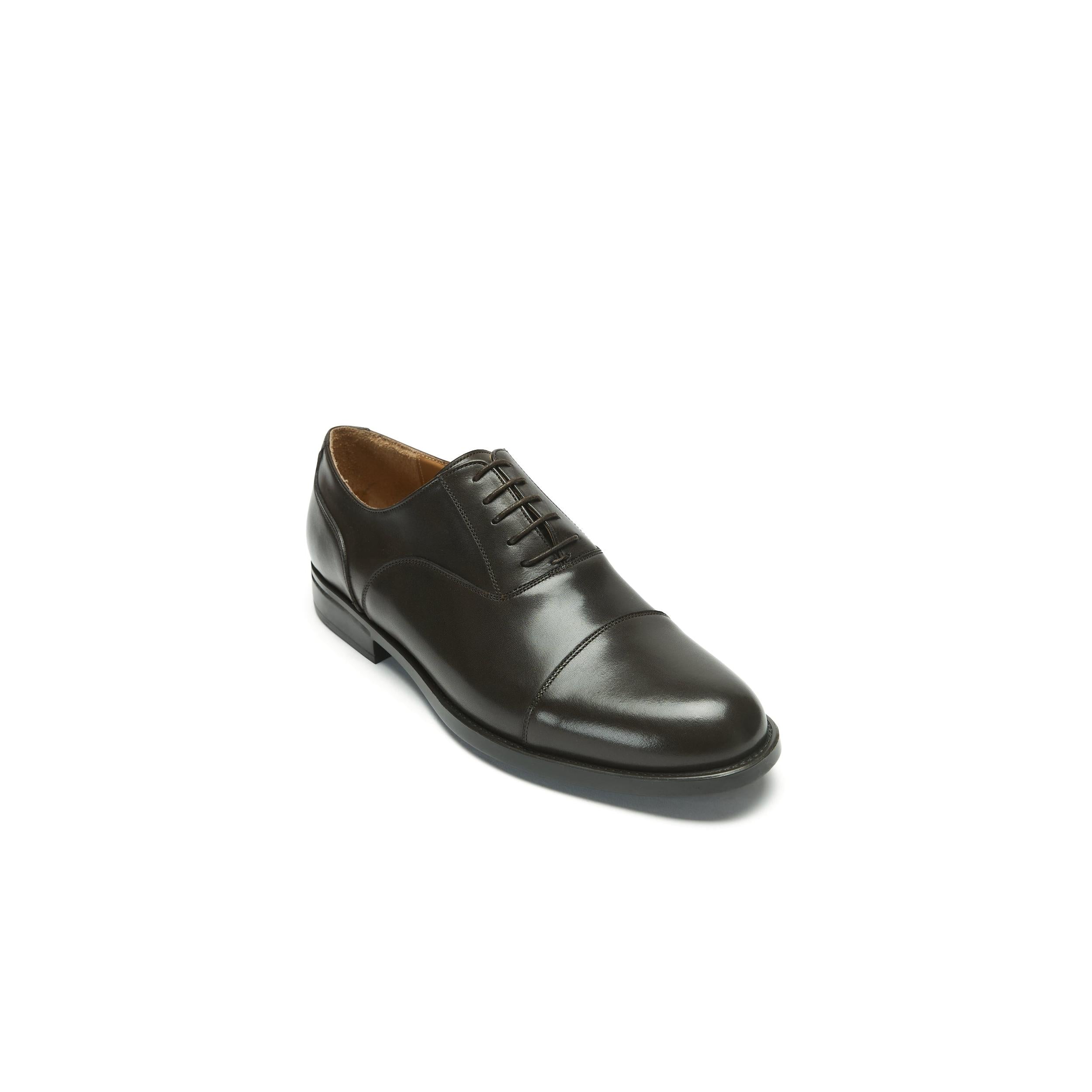 Oxford de Punta Recta - Marrón Oscuro - Hombre
