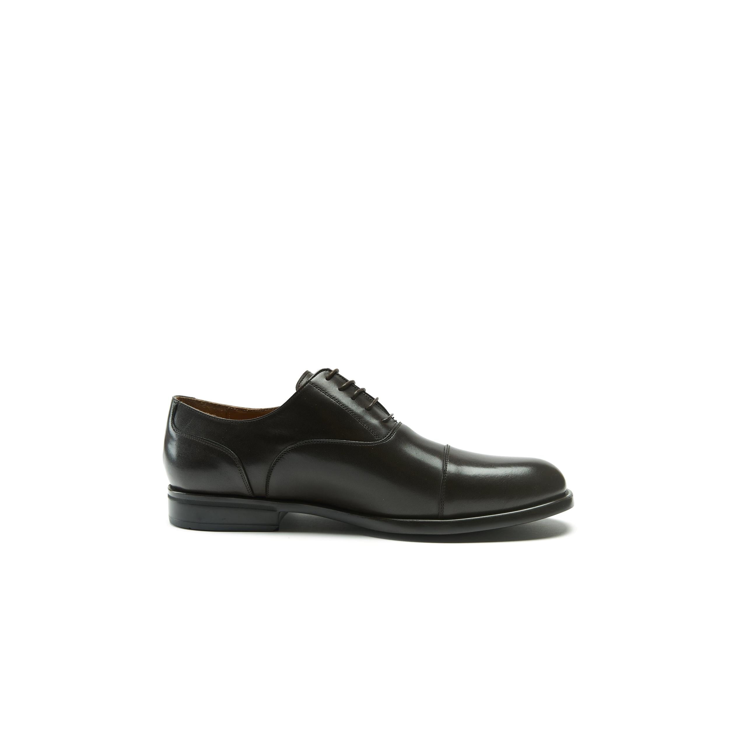 Oxford de Punta Recta - Marrón Oscuro - Hombre