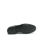 Straight-Toe Monk Strap Shoes - Black - Men