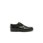 Monk Strap À Bout Droit - Marron Foncé - Homme