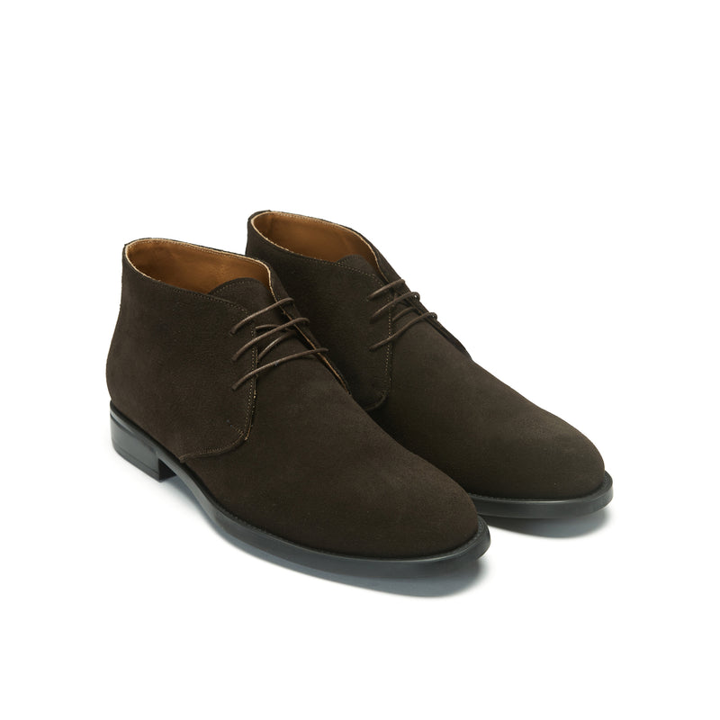 Bottines Chukka - Marron Foncé - Homme