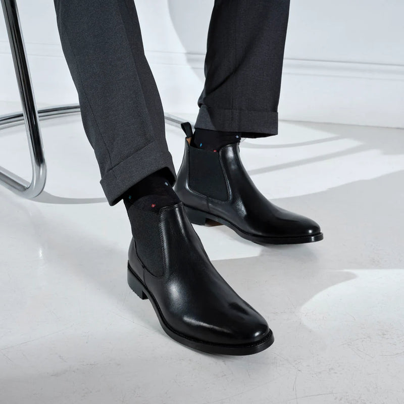British Passport - Bottines Chelsea - Noir - Homme