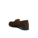 Mocasines con pompones - Marrón oscuro - Hombre