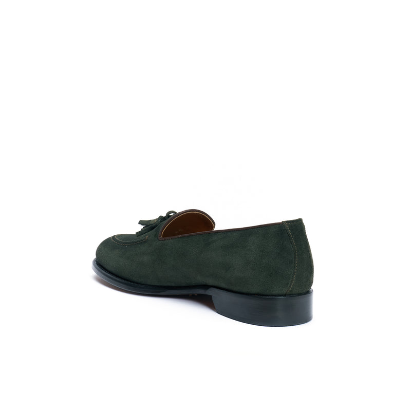 Pompom Loafers - Forest Green - Men