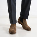 Chelsea Ankle Boots - Taupe - Men