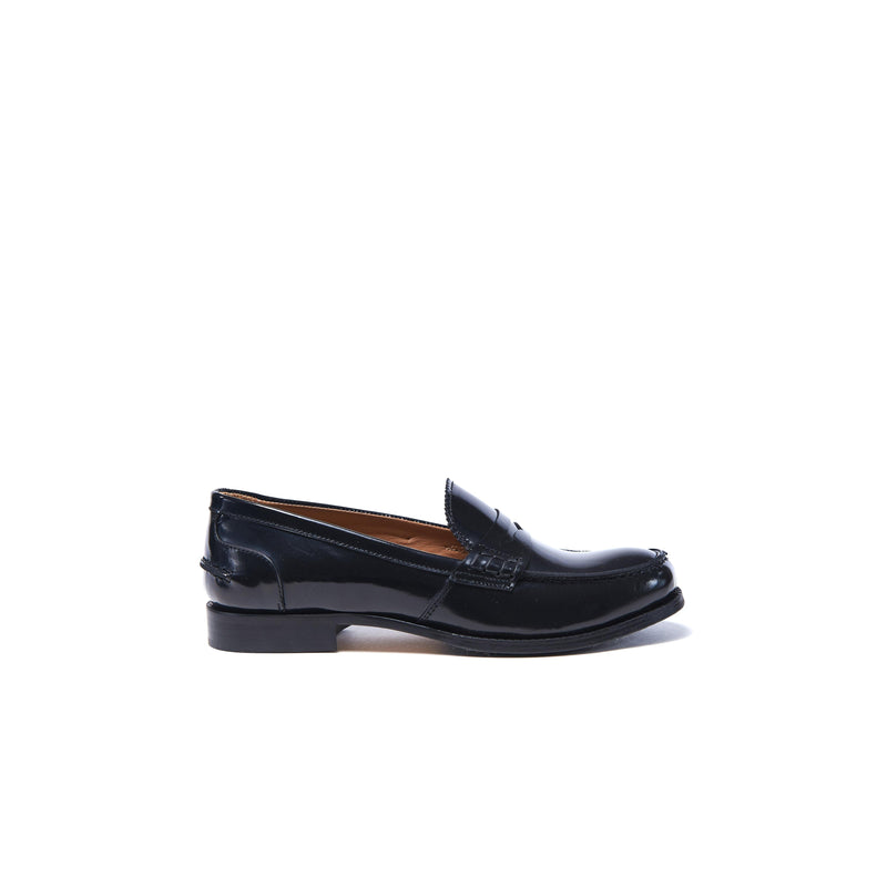 British Passport - Penny Loafers - Black - Women