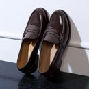 British Passport - Mocassin - Marron Foncé - Femme