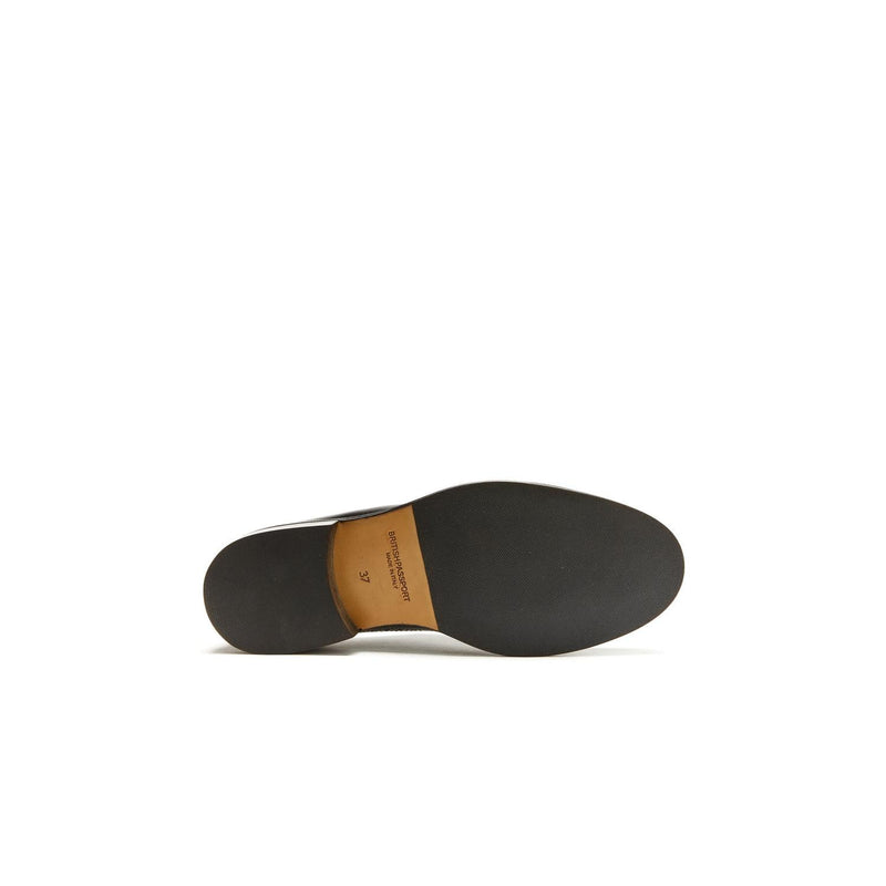 Long Wingtip Derby - Black - Women