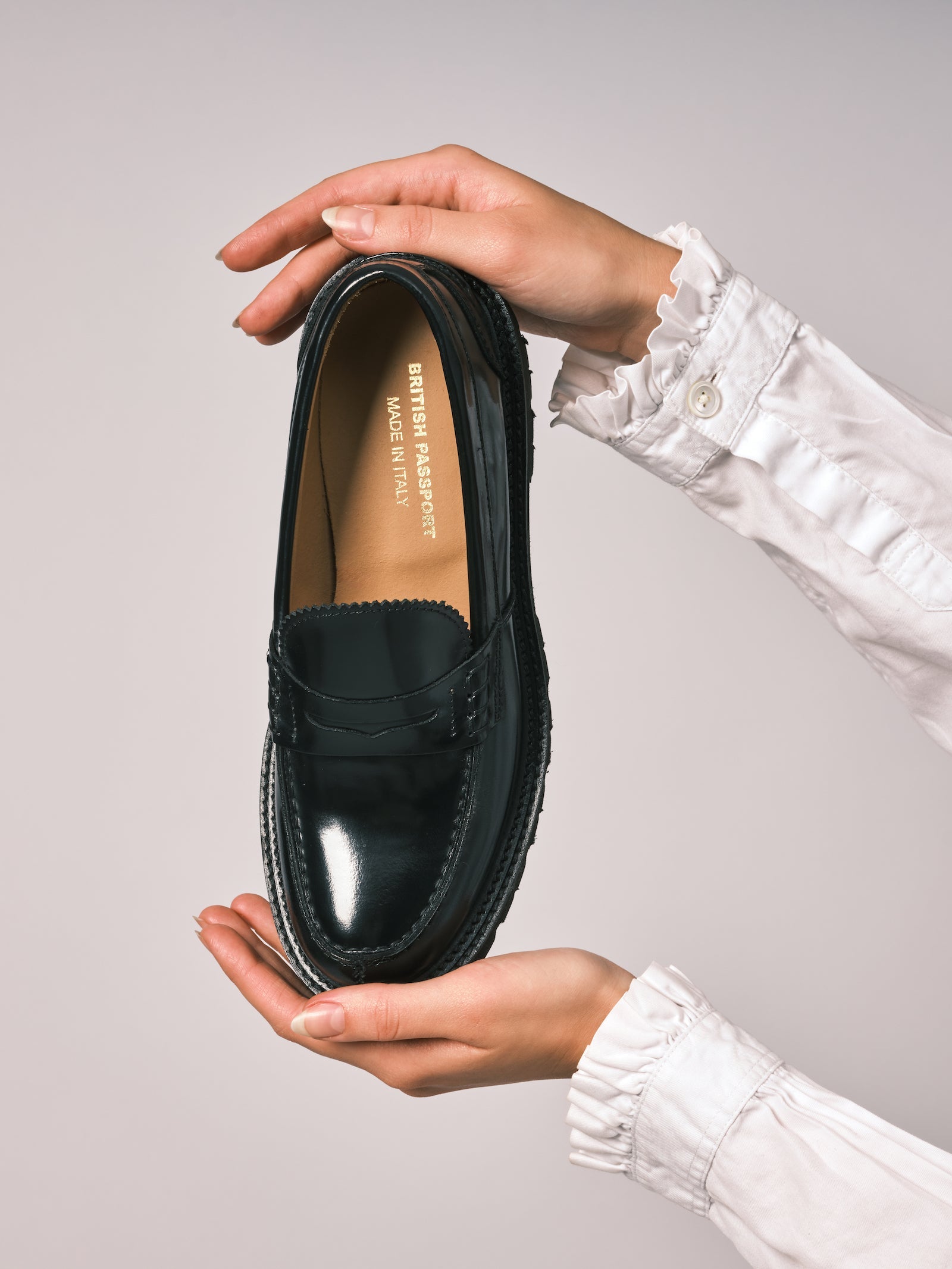 Mocasines Penny - Negro - Mujer