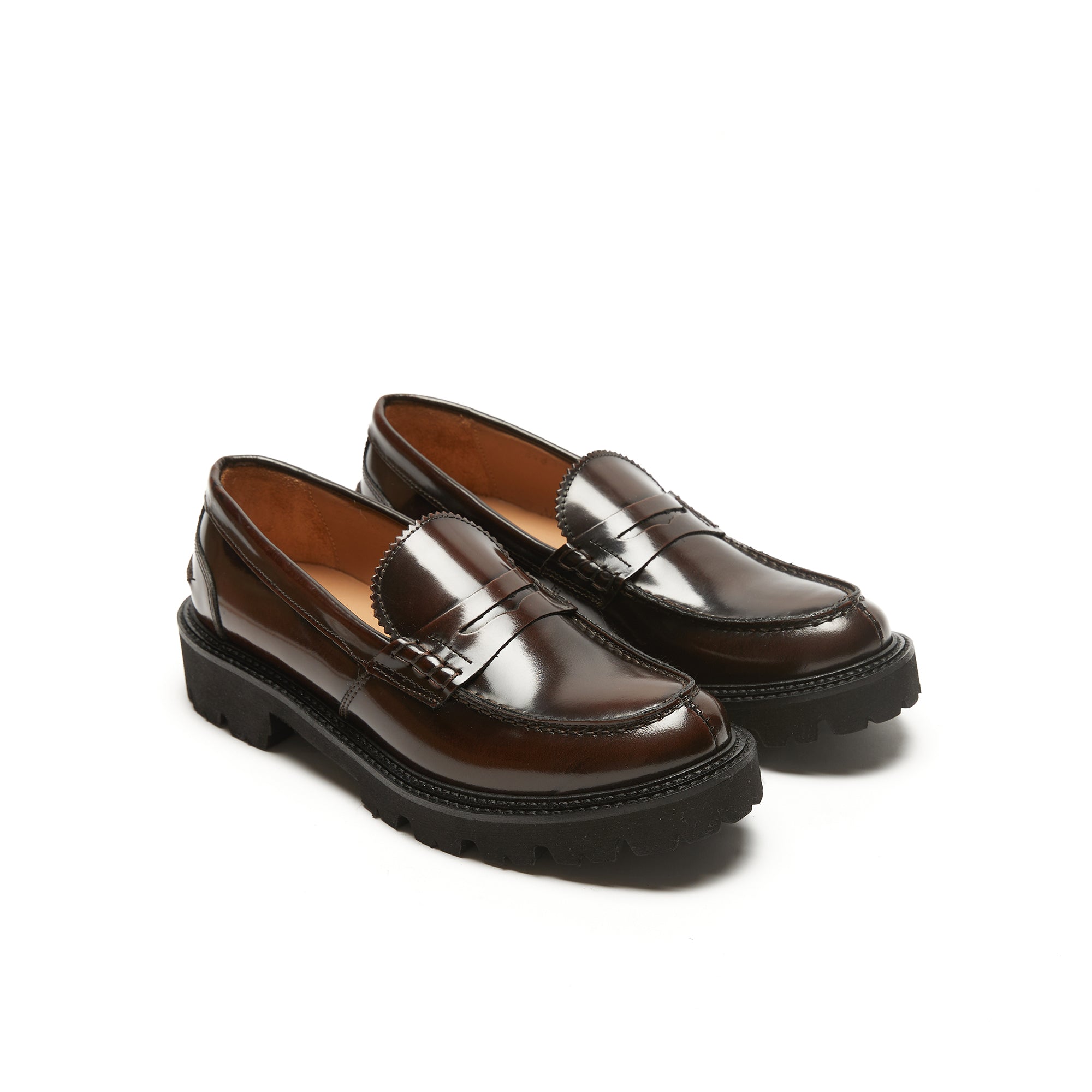 Penny Loafers - Brown - Women