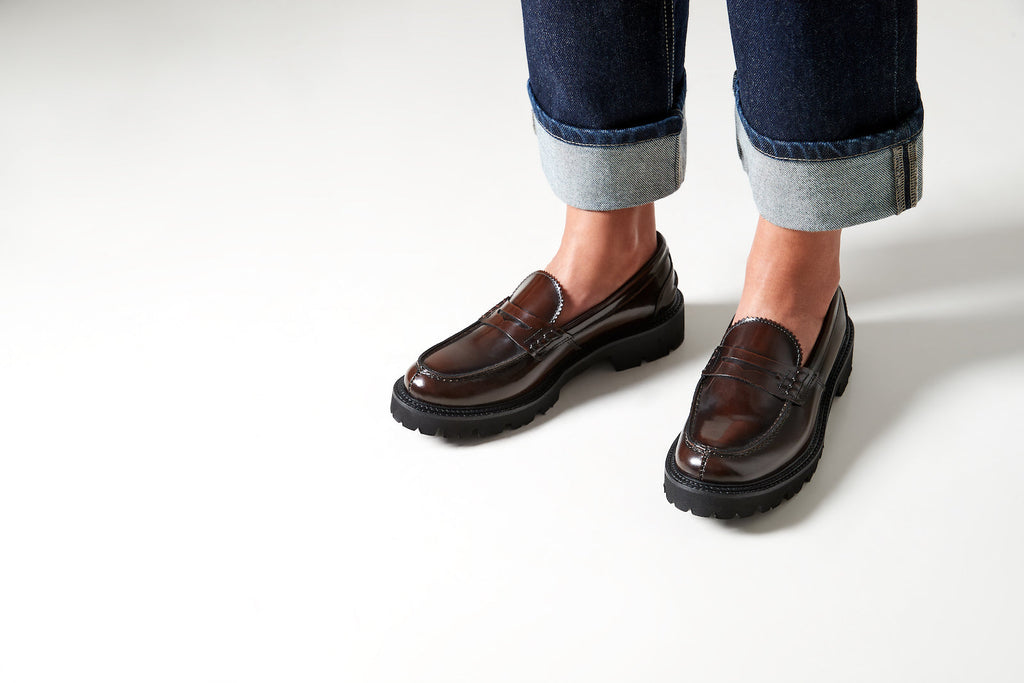 Penny Loafers - Brown - Women