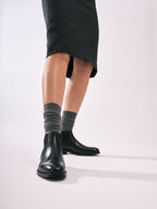 Botines Chelsea - Negro - Mujer