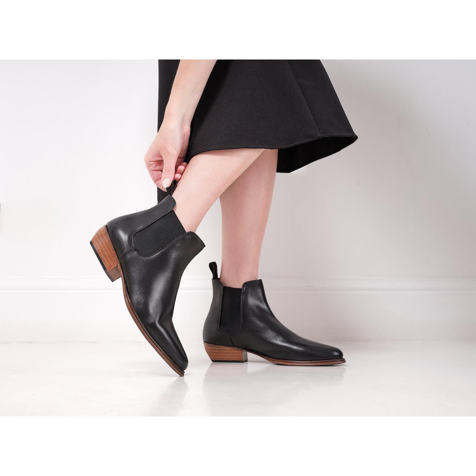 Boots Chelsea - Noir - Femme