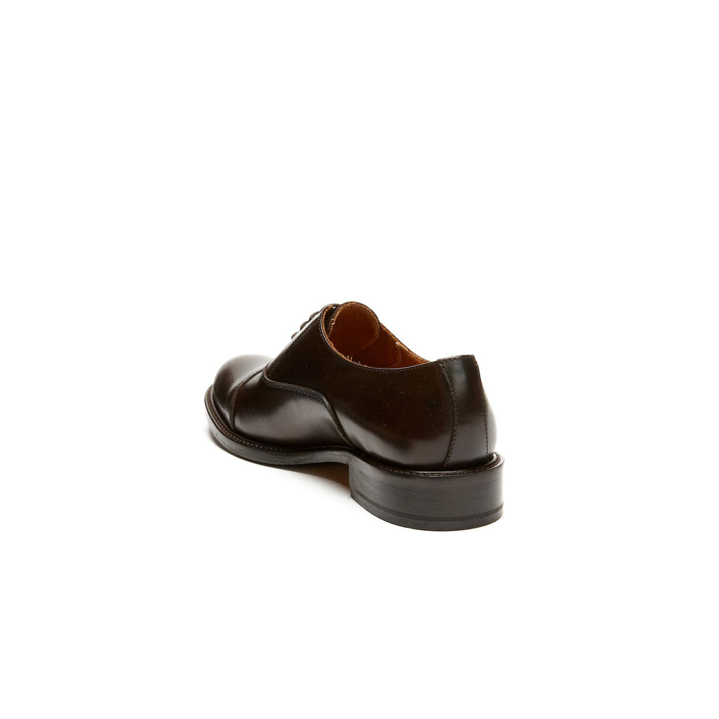 Richelieu À Bout Droit - Marron Foncé - Femme