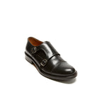 Monk Strap de Punta Recta - Negro - Mujer