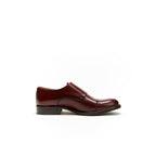 Monk Strap Puntera Recta - Burdeos - Mujer