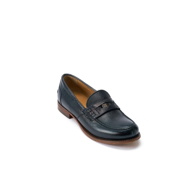 British Passport - Penny Loafers - Black - Women