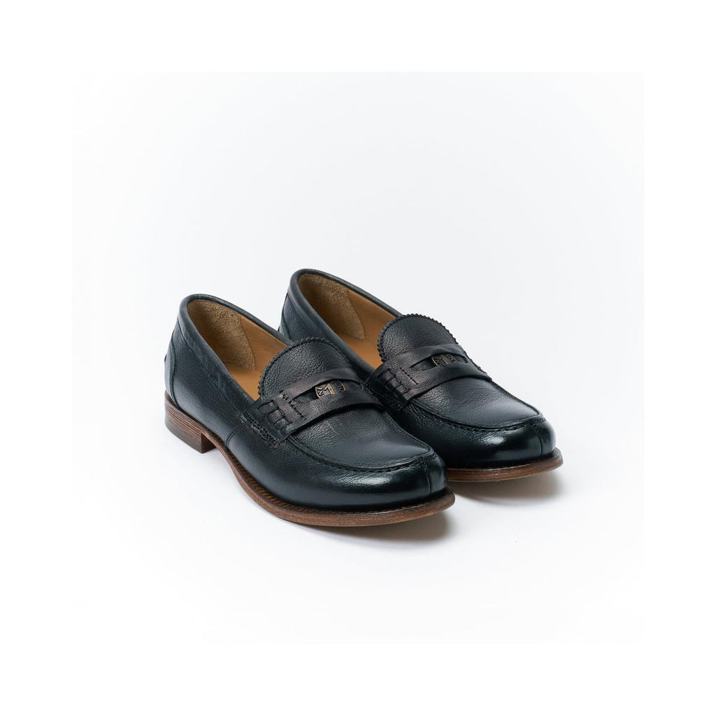 Penny Loafers - Black - Women's
