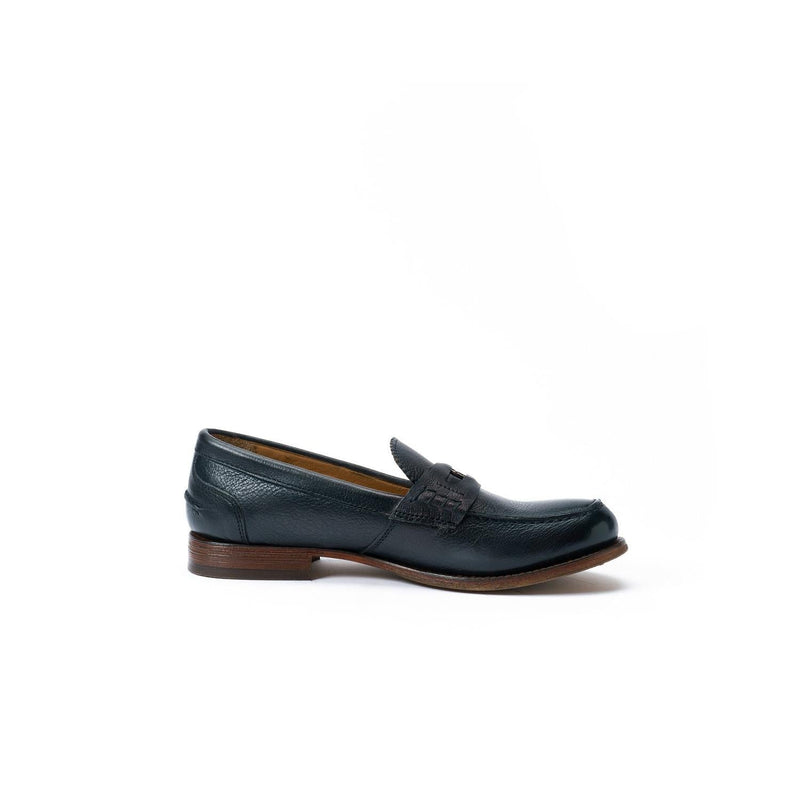 British Passport - Penny Loafers - Black - Women