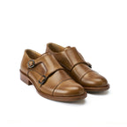 Cap Toe Monk Strap - Khaki - Women