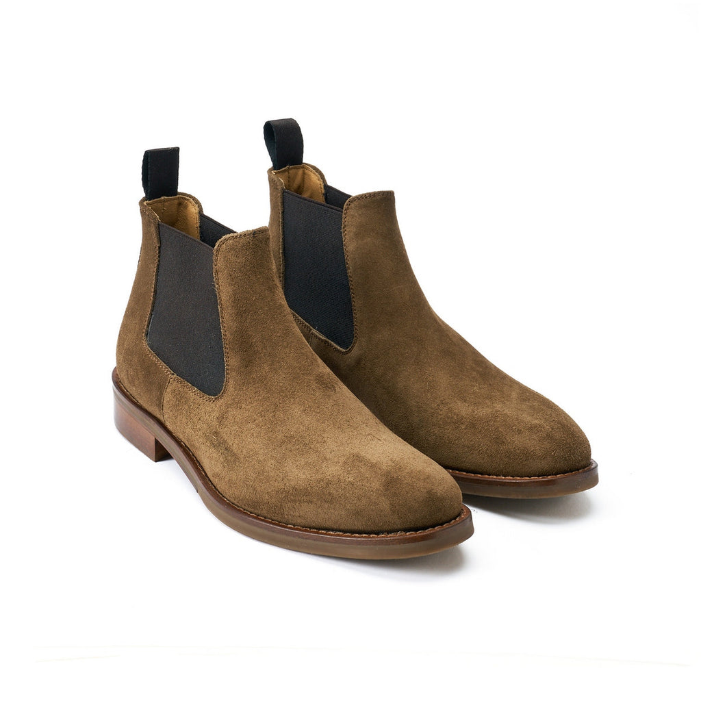 Bottines Chelsea - Taupe - Femme