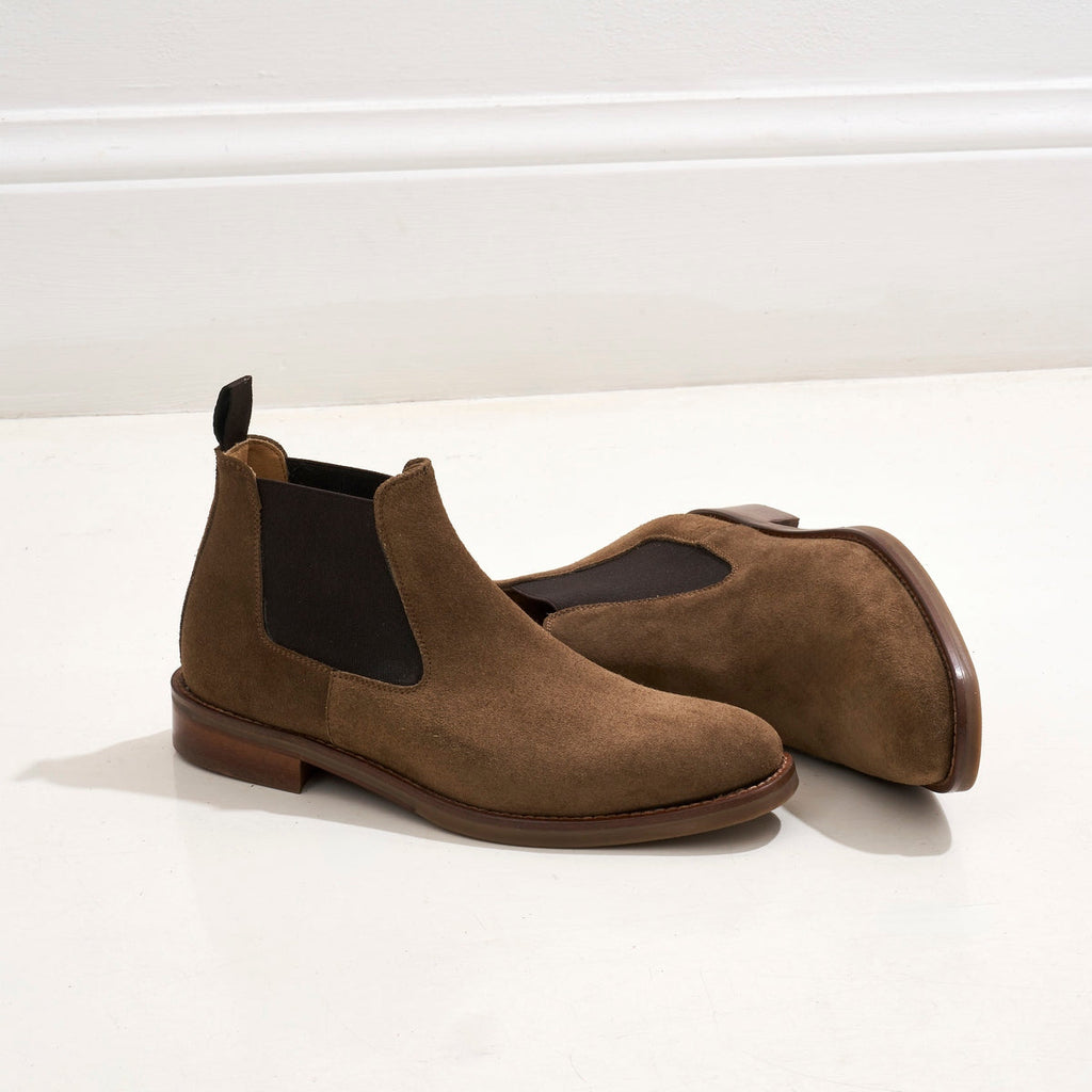 Bottines Chelsea - Taupe - Femme