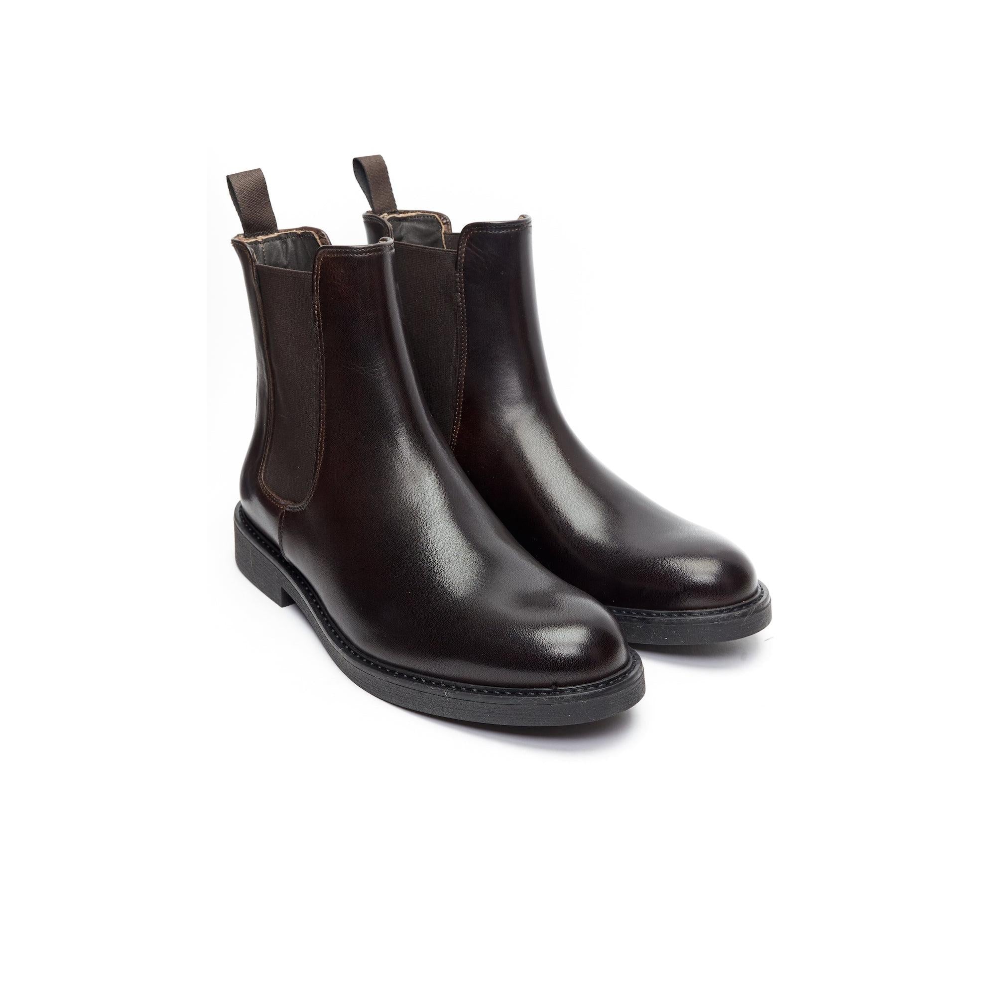 Bottines Chelsea - Marron Foncé - Homme