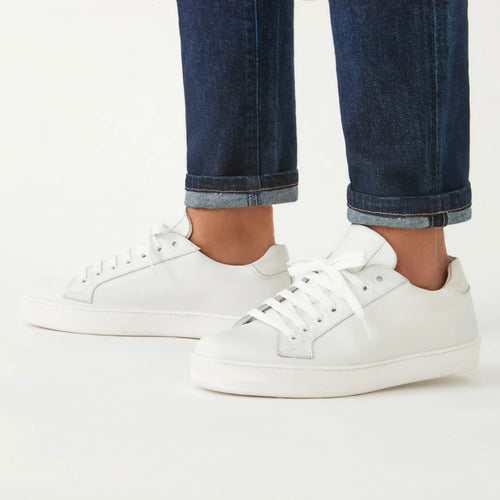 Baskets À Lacets - Blanc - Homme
