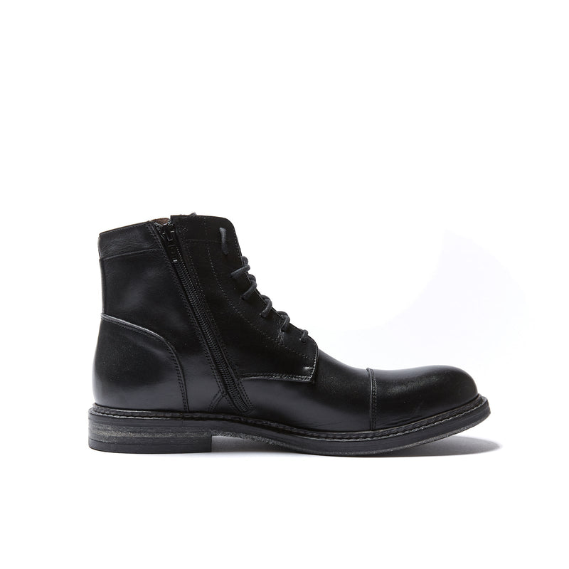 British Passport - Botines Derby con punta recta - Negro - Hombres