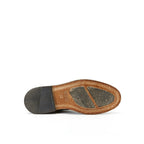 Bottines Derby À Bout Droit - Marron Acajou - Homme
