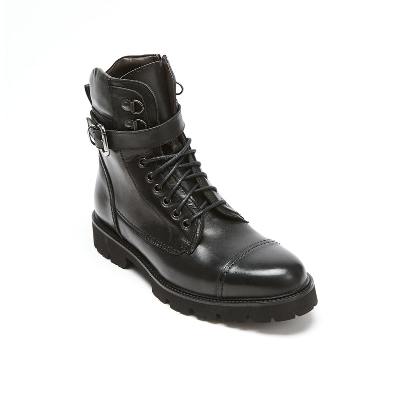 Bottines À Pointe Pointue - Noir - Homme