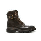 Stiefeletten mit gerader Kappe - Dunkelbraun - Herren