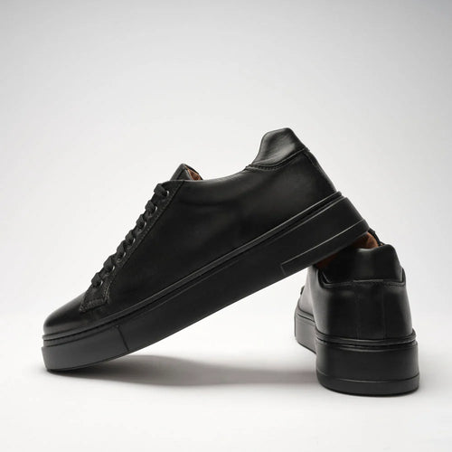 British Passport - Baskets À Lacets Classiques - Noir - Homme