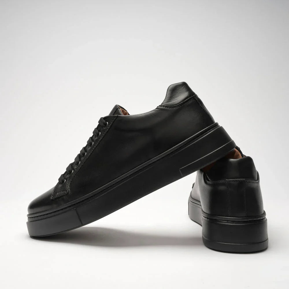Zapatillas con Cordones Clásicas - Negro - Hombre