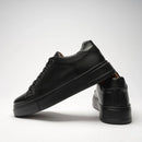 Classic Lace-Up Sneakers - Black - Men