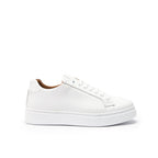 Zapatillas Con Cordones Clásicas - Blanco - Hombre