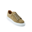 Classic Lace-Up Sneakers - Taupe - Men