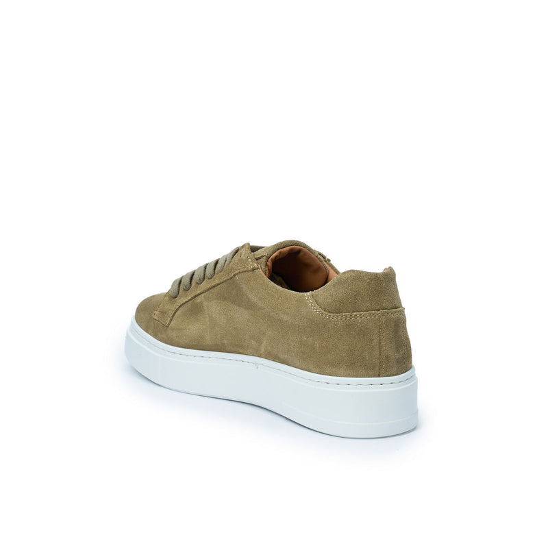 Classic Lace-Up Sneakers - Taupe - Men