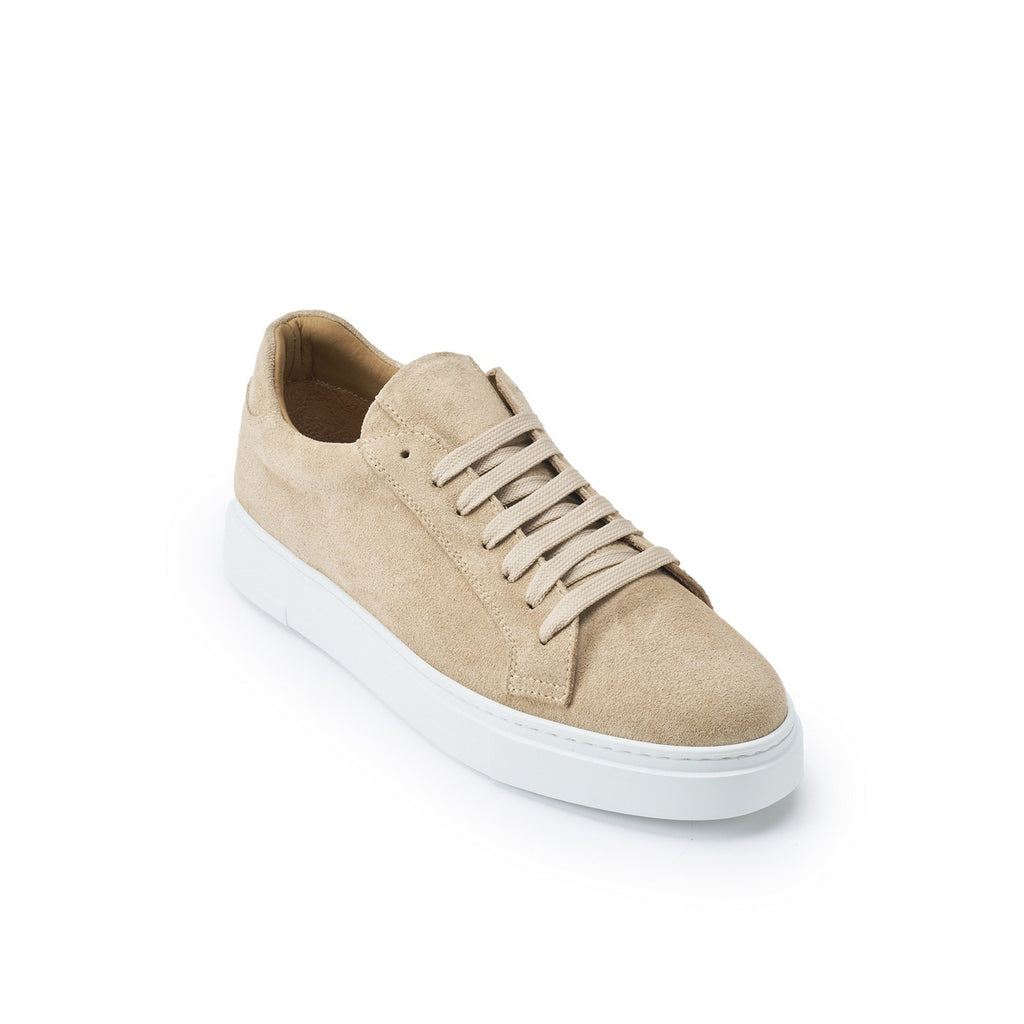 Klassiske Sneakers Med Snørebånd - Beige - Mænd