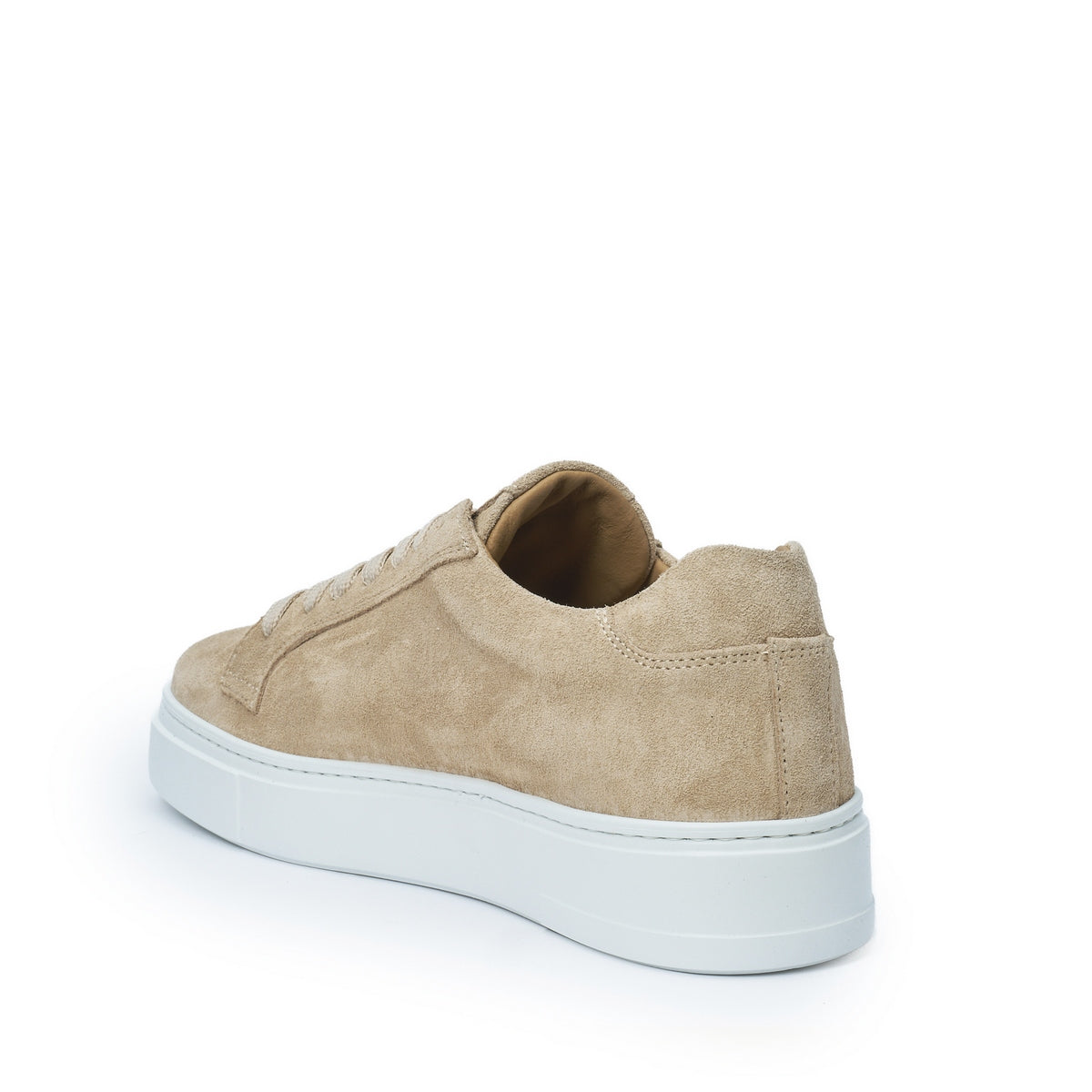 Klassiske Sneakers Med Snørebånd - Beige - Mænd