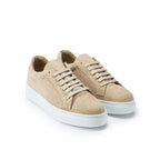 Klassiske Sneakers Med Snørebånd - Beige - Mænd