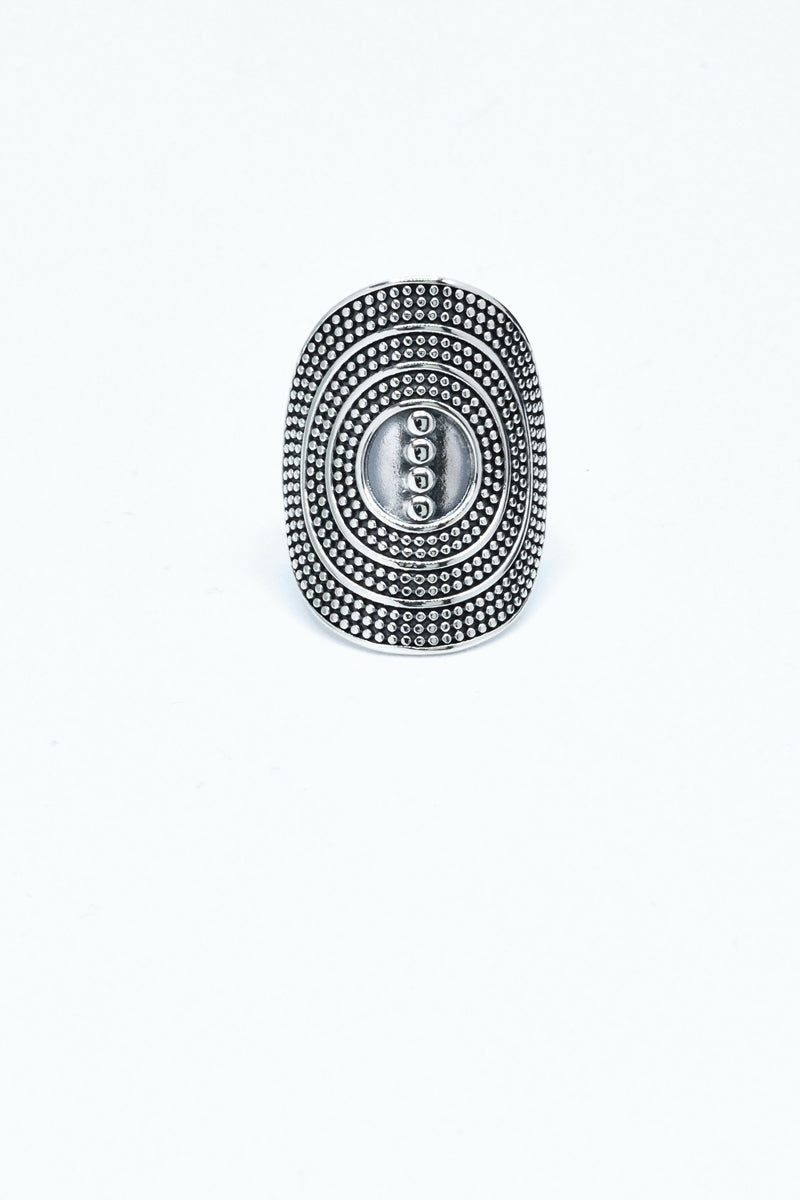 Bague Tenoch Argent Massif