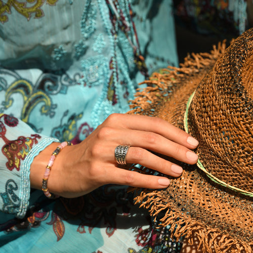 Bague Camaxtli Argent Massif