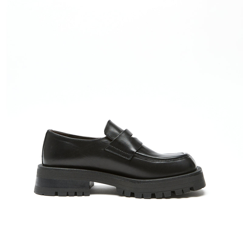 Penny Loafers - Black - Women