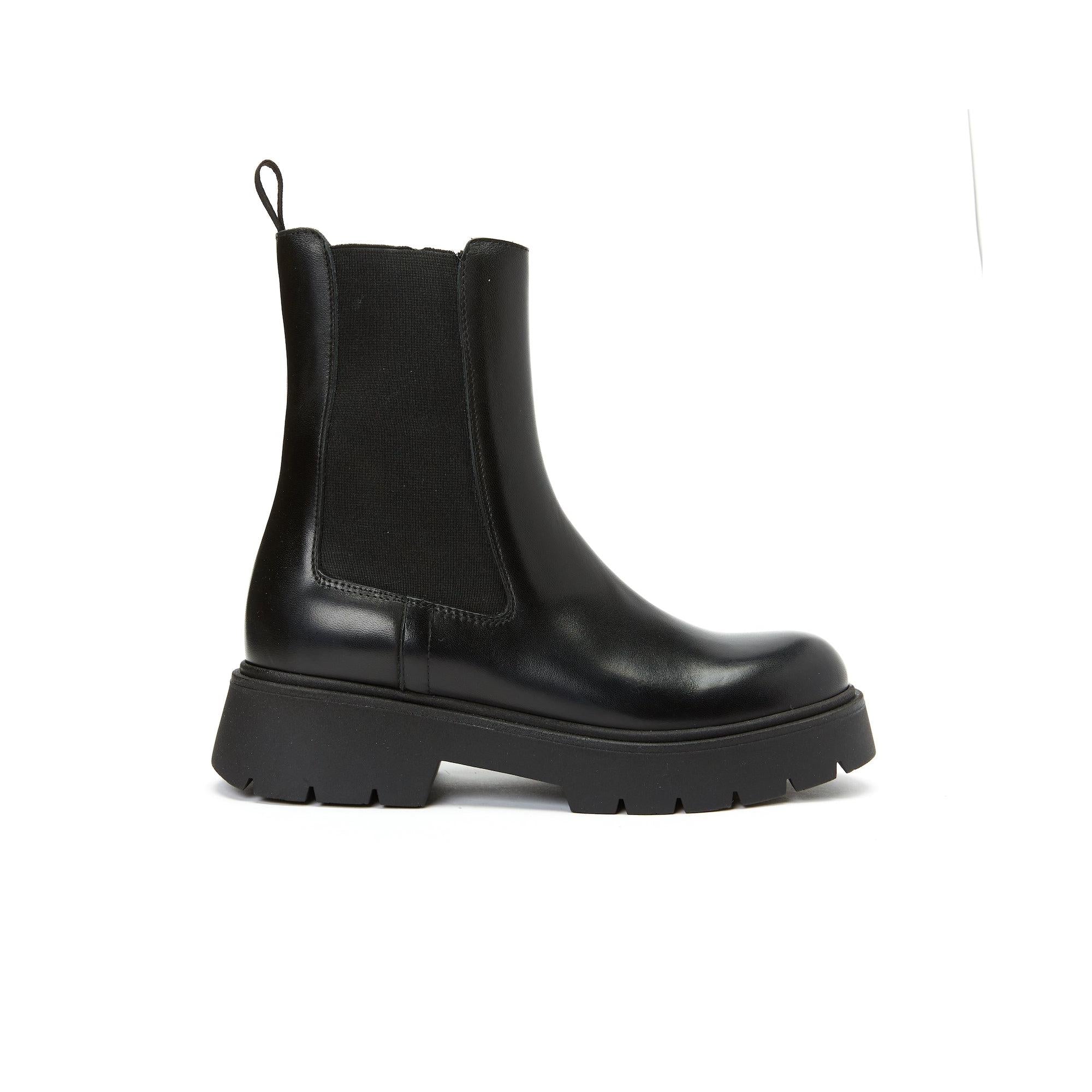 Botines Chelsea - Negro - Mujer